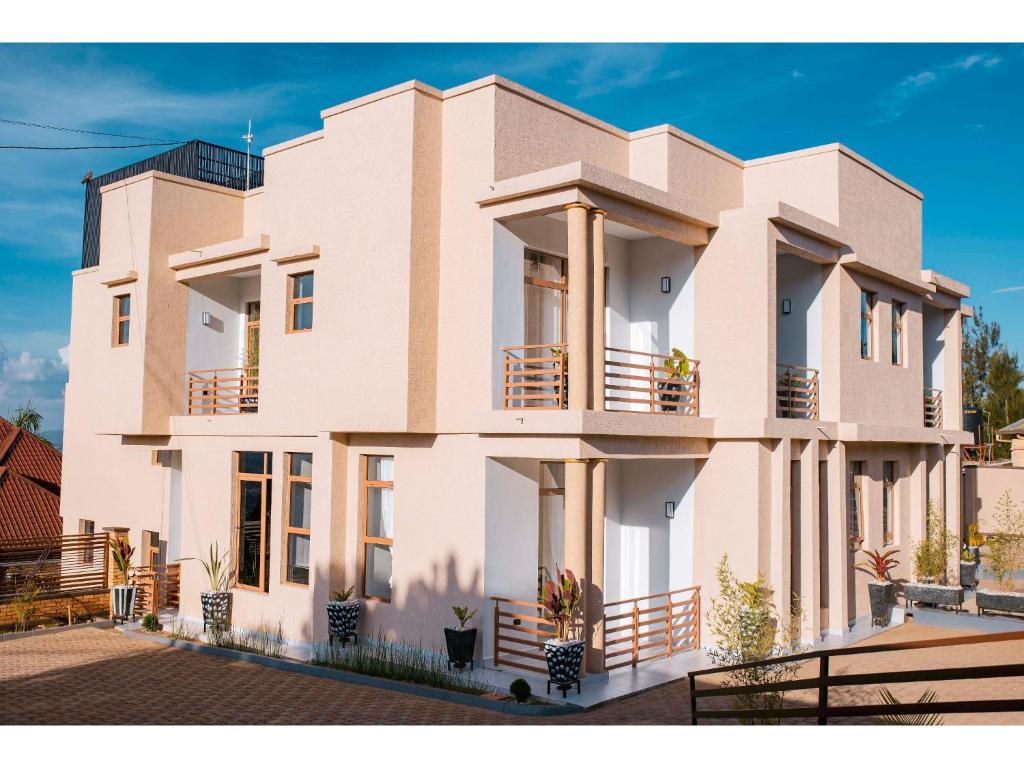 a rendering of a house in the suburbs at Residency by Mozette Kigali in Kigali