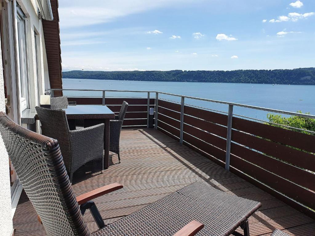 Ferienwohnung Panorama Seesicht - Appartement De Luxe 2 Chambres Avec Vue Sur Jardin
