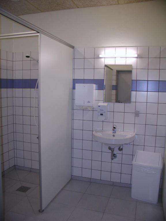 Koupelna v ubytování Fjordlyst Hotel