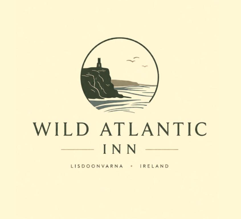 a logo for wild atlantic inn at Wild Atlantic Inn in Lisdoonvarna