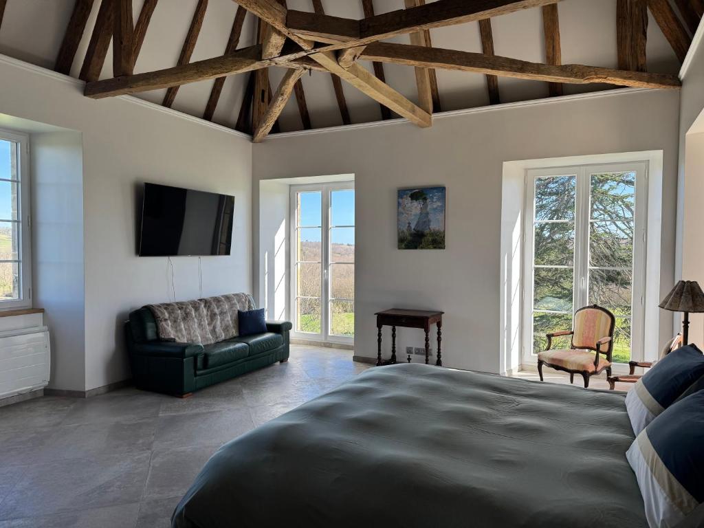 Château de Mauhic - 15th century - Suite Deluxe Con Cama Extragrande