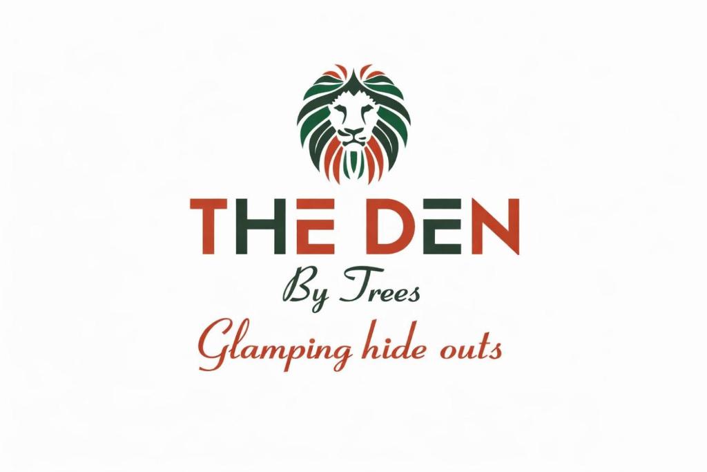 a logo for the den by trees gambling hide outs at The Den by Trees in Kotagiri