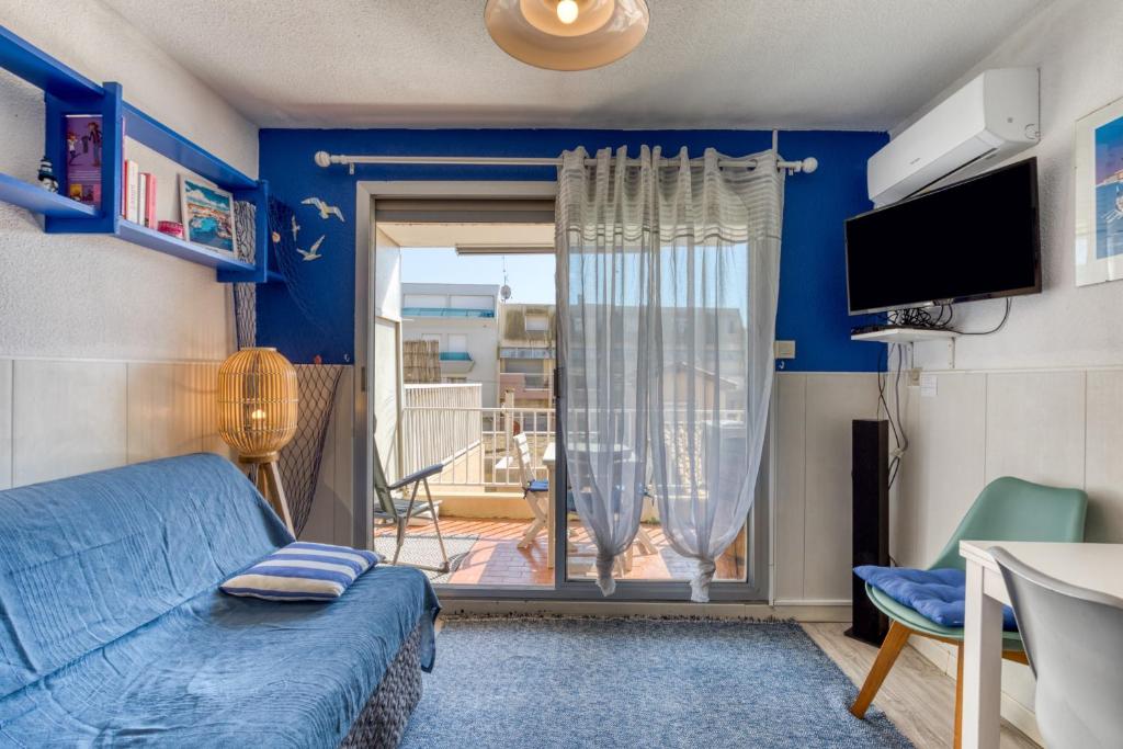 Studio climatisé avec terrasse
