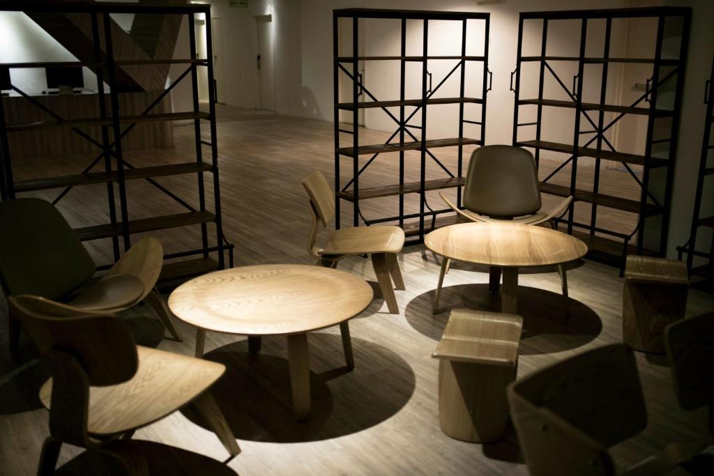 Posezení v ubytování Creator Hotel