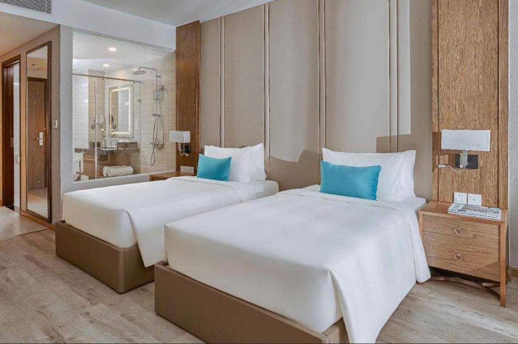 Phòng 2 Giường Đơn Nhìn Ra Biển