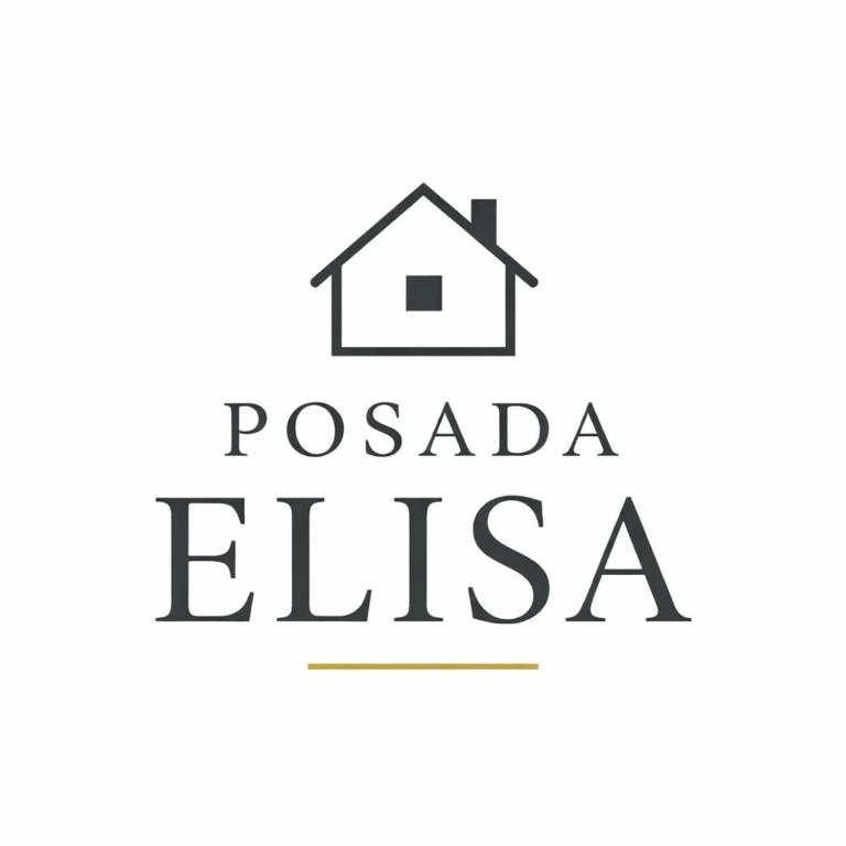a logo for a house with the words pismo elsinosa at Elisa Posada Hotel in Córdoba