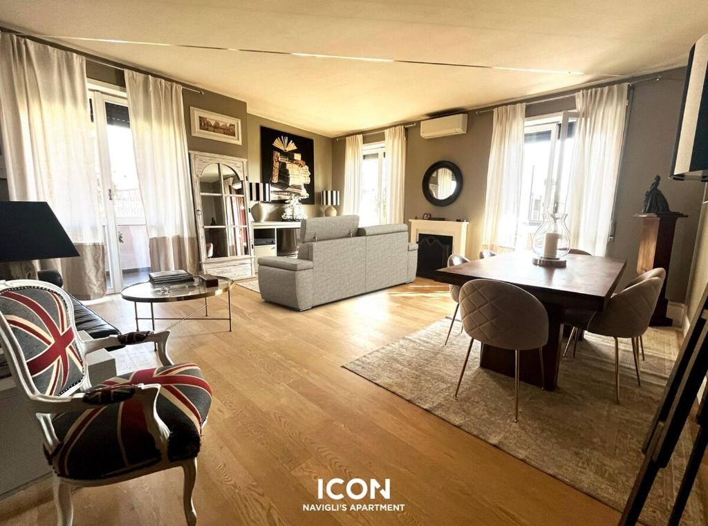 ICON Luxuzy Navigli's Apartment with parking