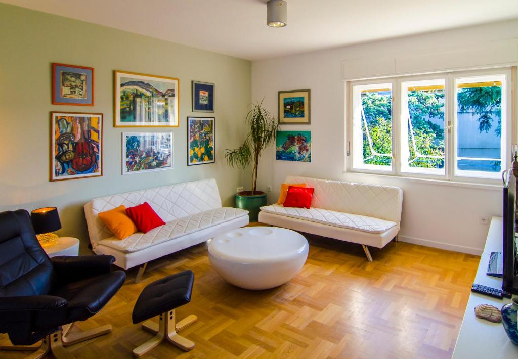 Posedenie v ubytovaní Maestro Duplex Istarska Apartment