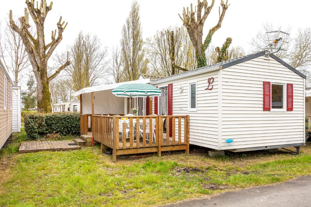 Mobilhome - piscines - terrasse