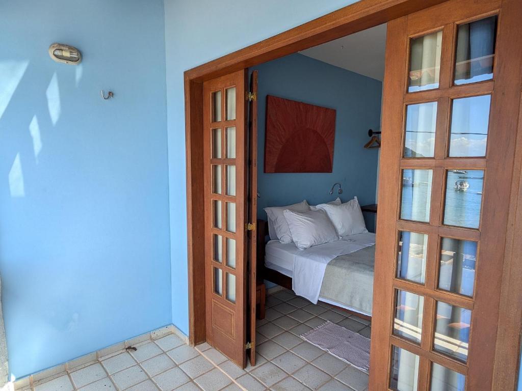 Pousada Manacá — Pé na Areia na Ilha Grande - Habitación Doble Con Vistas Al Mar