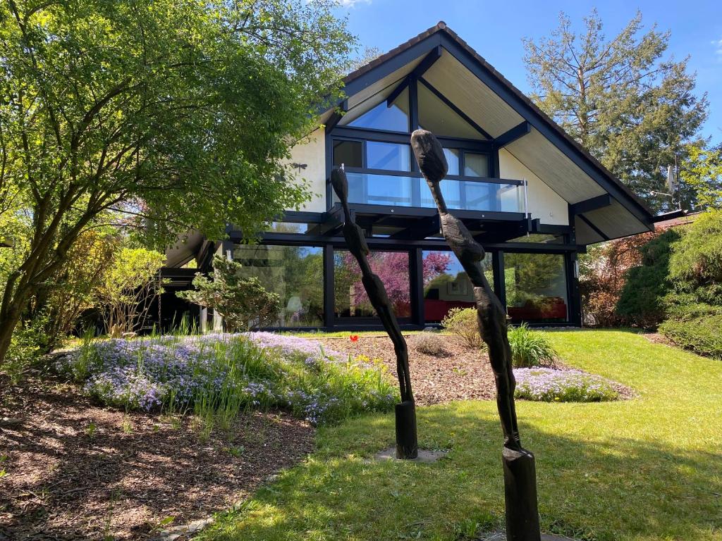 Gallery image of Ferienhaus mit Ruhe Wasser Licht in Kagel
