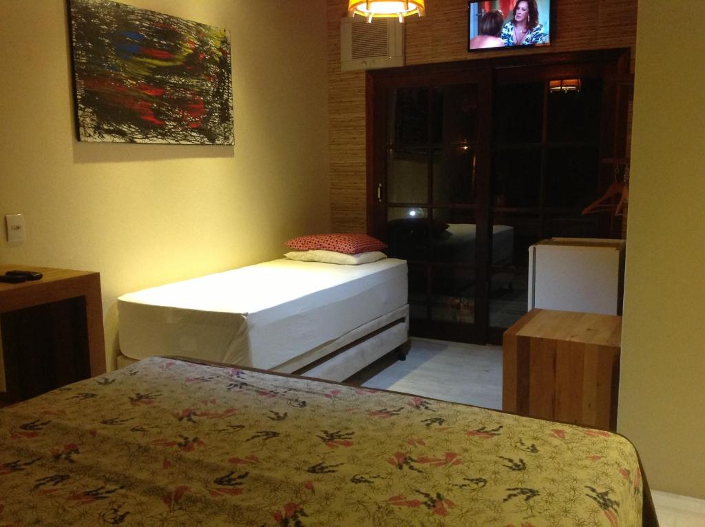 Pousada A Cabana - Triple Habitación Con Balcón