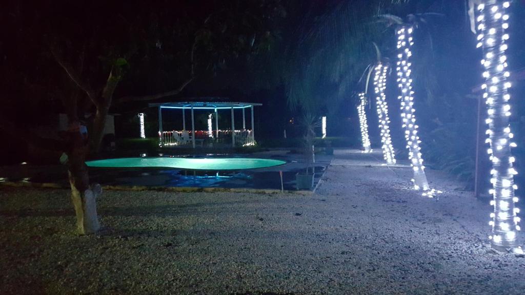 Bazén v ubytování Hotel La Arena nebo v jeho okolí