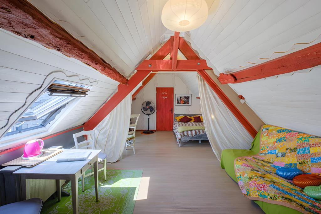 Le Balcon De Loire - Habitación Cuádruple Con Ducha