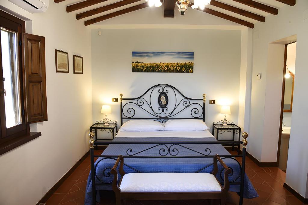 Podere Del Griccia - Val di Chiana - Standardzimmer Mit Queensize-Bett