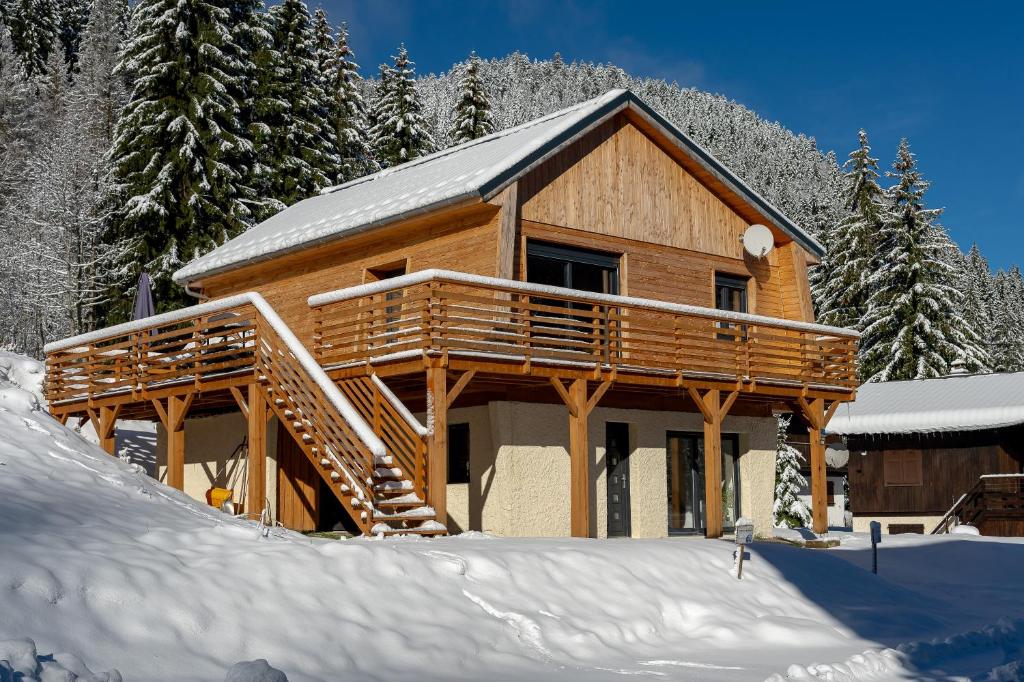 Chalet les Iris kapag winter