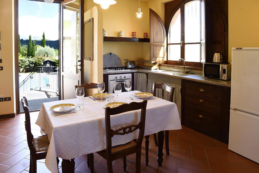 Podere Del Griccia - Val di Chiana - Appartement De Luxe 2 Chambres Avec Vue Sur Jardin