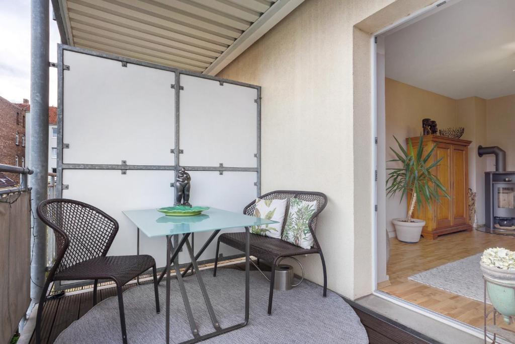Wohnung Hildesheim - Superior Apartment Mit 1 Schlafzimmer Und Balkon