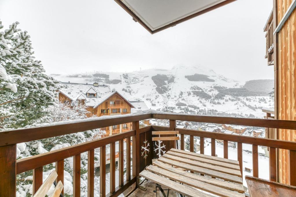 Appart cosy, vue sur la montagne