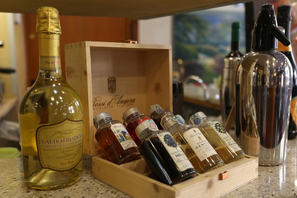 Nápoje v ubytování Hotel Piacenza