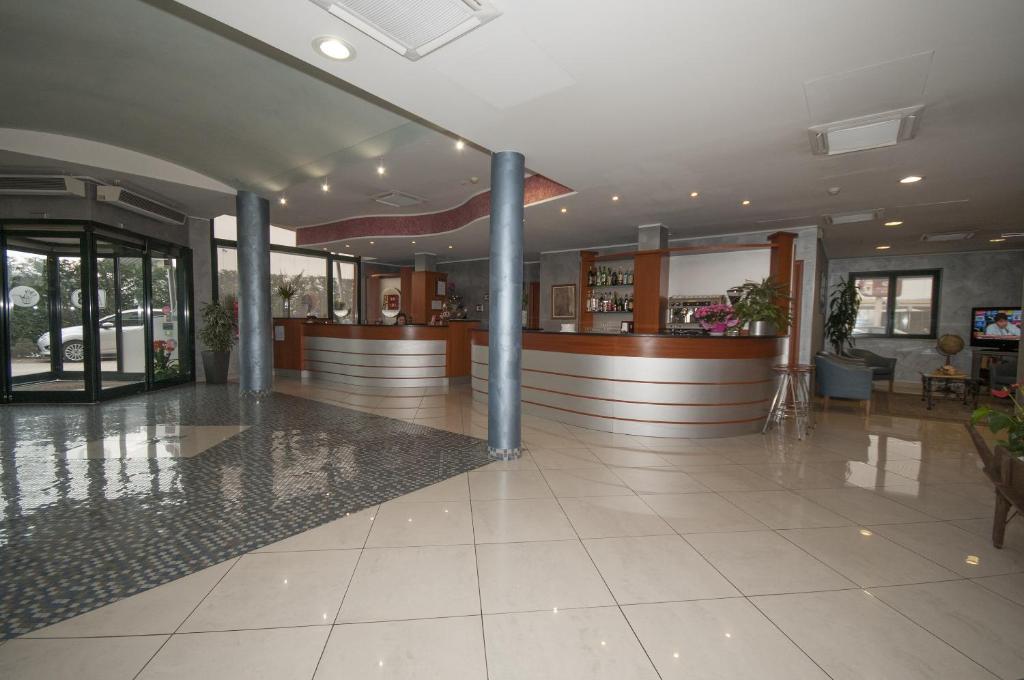 Vstupní hala nebo recepce v ubytování Hotel Brindor