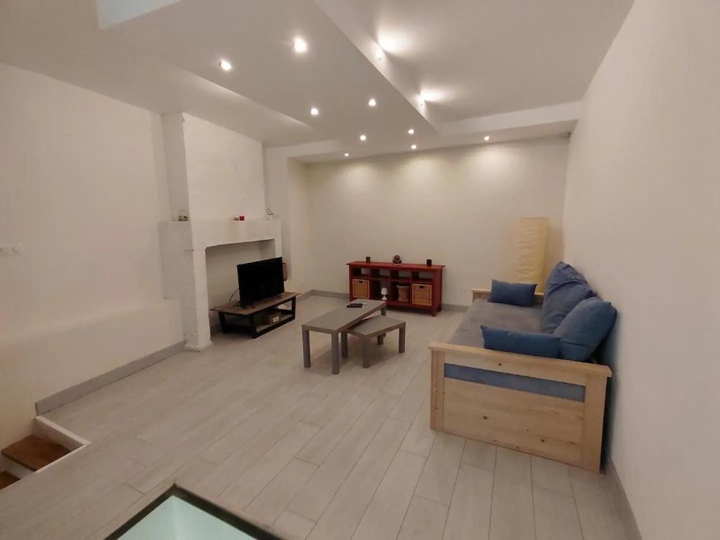 Zona d'estar a Le triplex de l'union