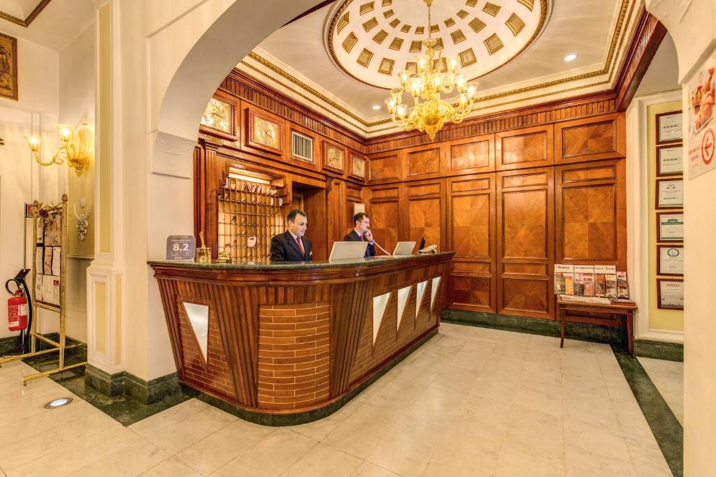 Vstupní hala nebo recepce v ubytování Augusta Lucilla Palace