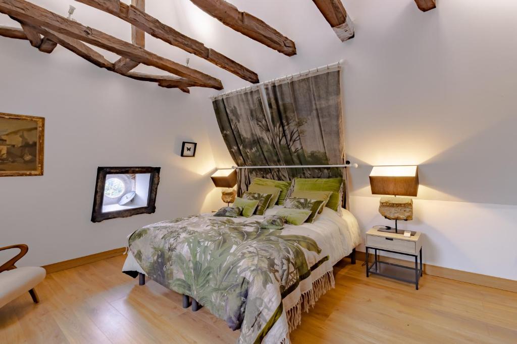 Les Ocelles De Sarlat - Vierpersoonskamer Met Douche