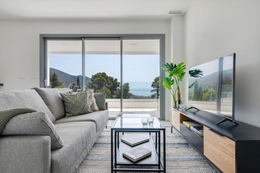 Central Apartment with a view - Deluxe Apartment Mit 2 Schlafzimmern Und Meerblick