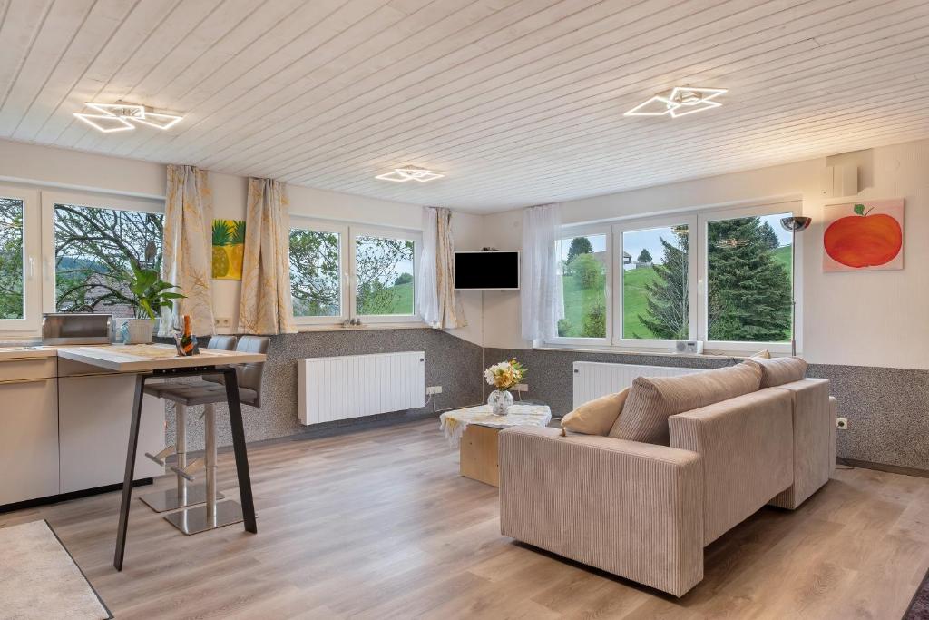 Ferienwohnung im Grünen - Two-Bedroom Apartment With Mountain View