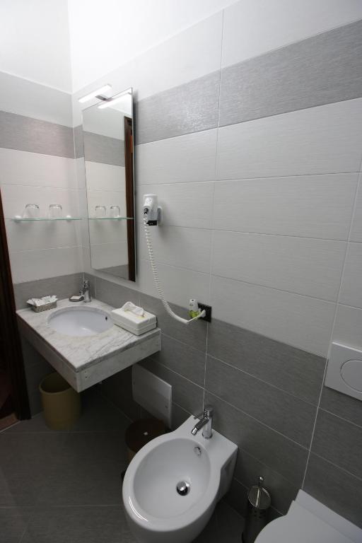 Koupelna v ubytování Il Giardinetto