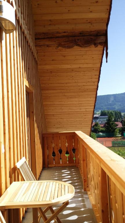 Nespecifikovaný výhled na hory nebo výhled na hory při pohledu z apartmánu