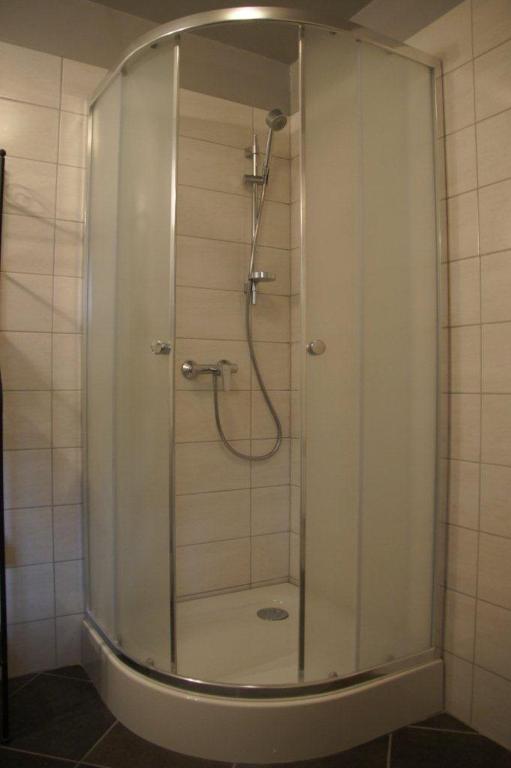Kúpeľňa v ubytovaní Pensjonat Amber