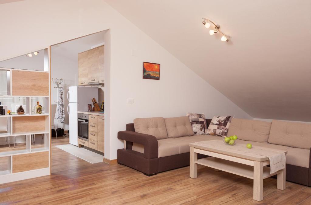 Posezení v ubytování Apartments Viktoria