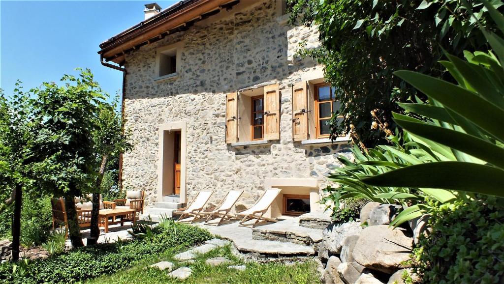 Chalet Pierre-vue sur le Pelvoux