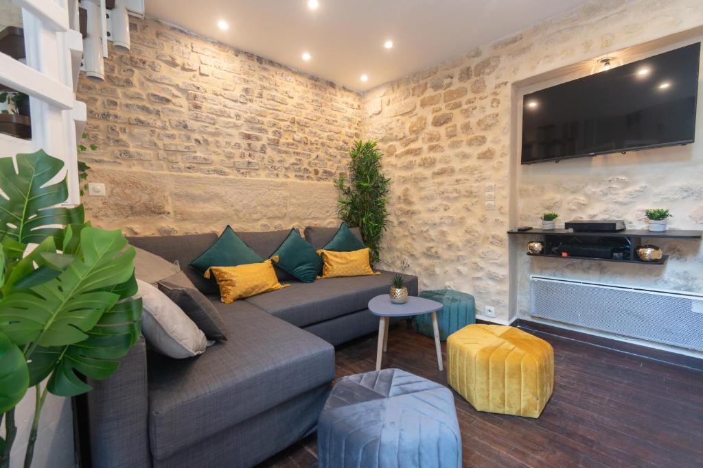 Duplex Parisien charmant métro13
