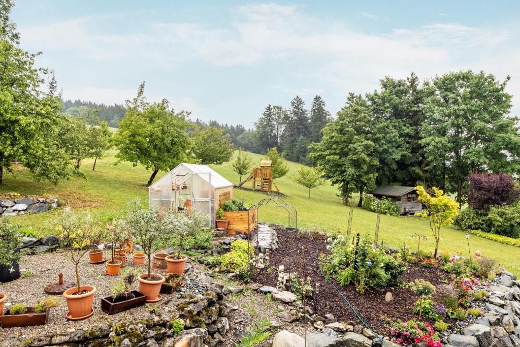 Allpano Pension und Ferienwohnungen - Two-Bedroom Deluxe Apartment With Garden View