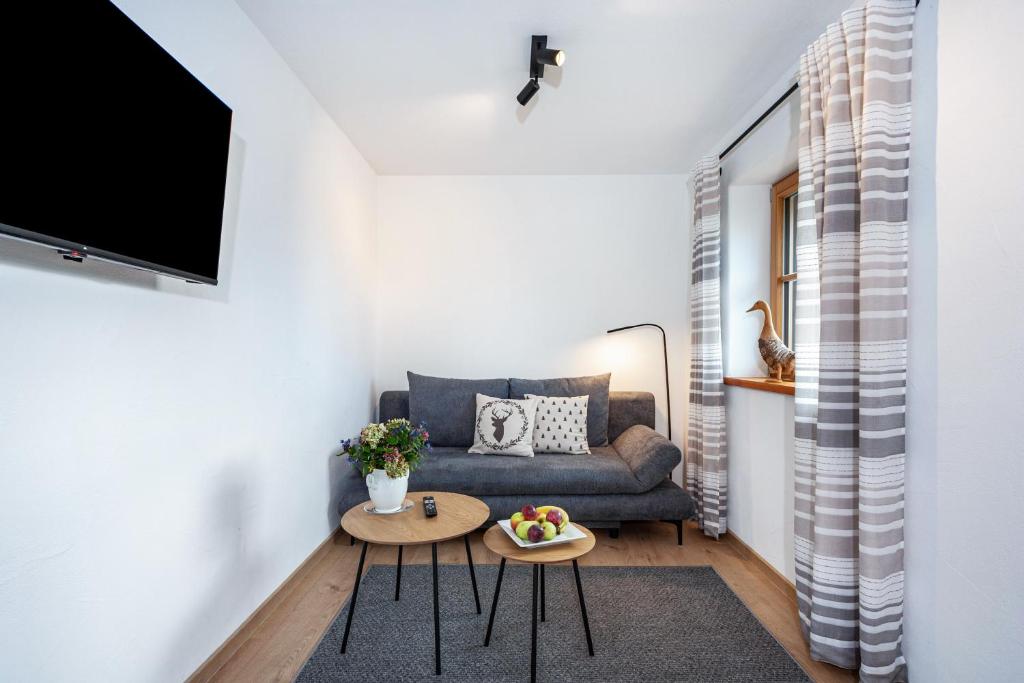 Allpano Pension und Ferienwohnungen - One-Bedroom Apartment With Garden View