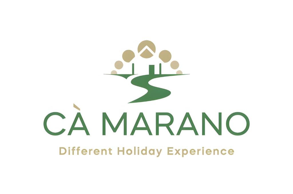 a logo for a marmite retirement holiday experience at Ca' Marano Apartments in Centro