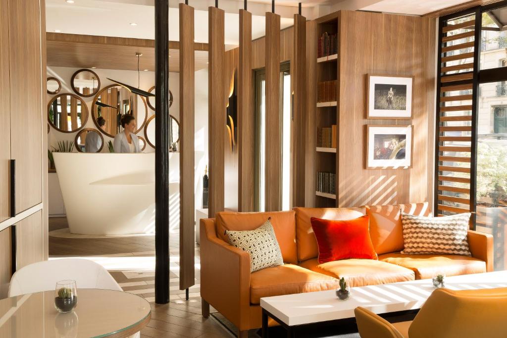 Hôtel Eiffel Turenne - Resim 18