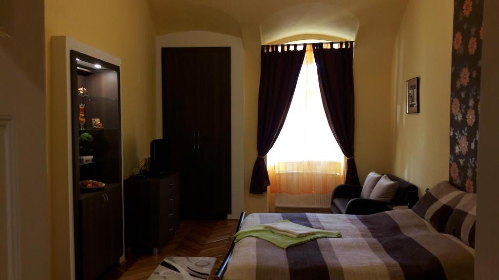 Postel nebo postele na pokoji v ubytování Relax apartman
