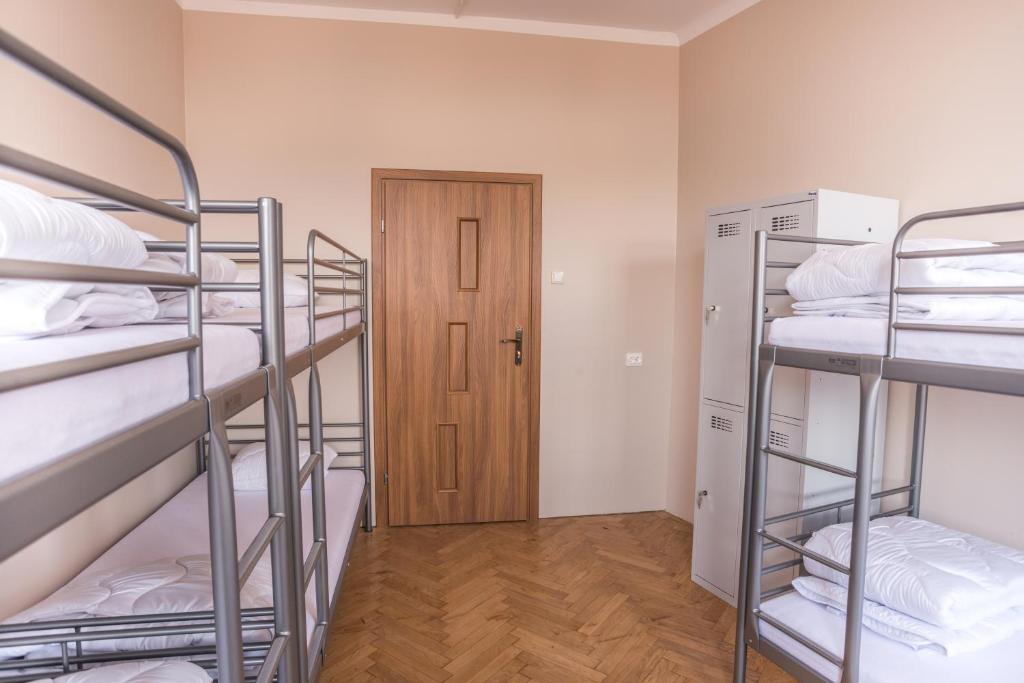 Posteľ alebo postele v izbe v ubytovaní Bubble Hostel