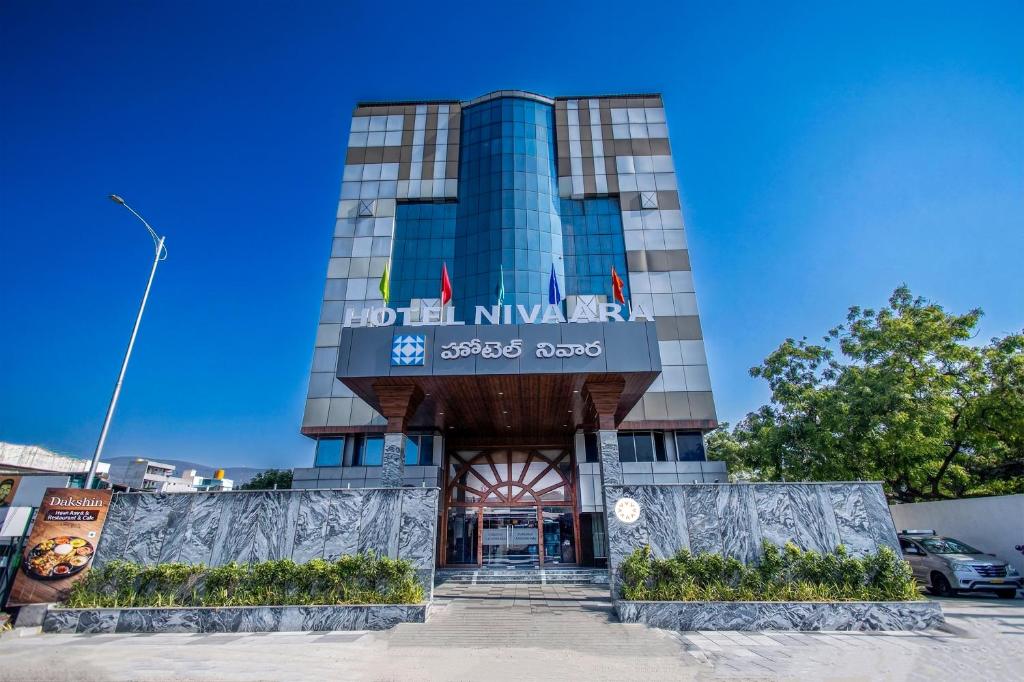 a view of the noel niagara hotel at Hotel Nivaara By VYDA in Tirupati