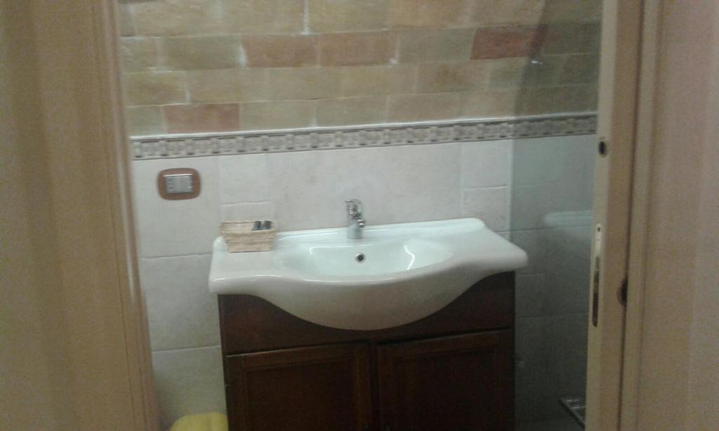 Koupelna v ubytování Portico dei Sassi