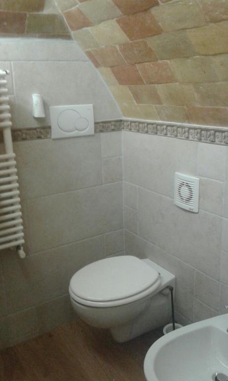 Koupelna v ubytování Portico dei Sassi