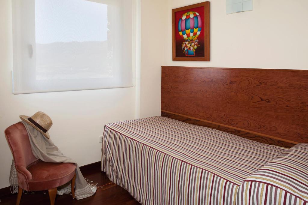 Postel nebo postele na pokoji v ubytování Apartamento Torre Gran Luxe