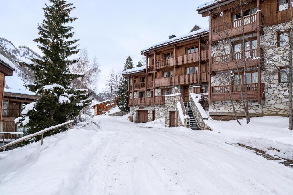 Le Châtelard a l'hivern