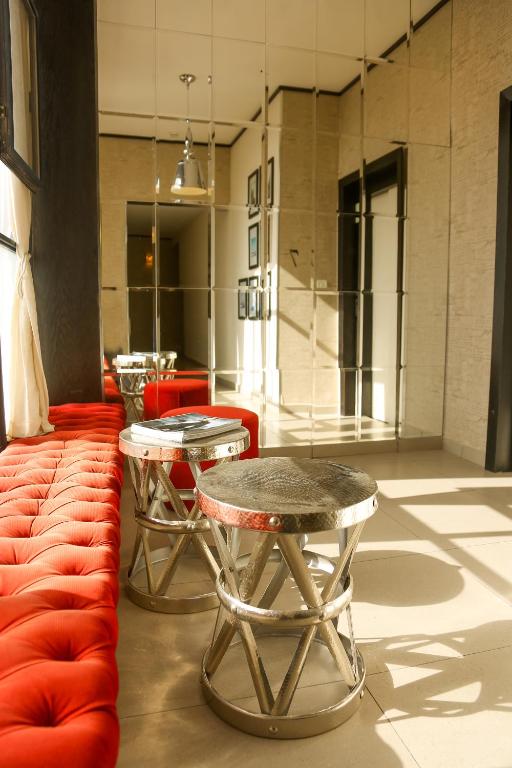 Area soggiorno di Hillel 11 Hotel