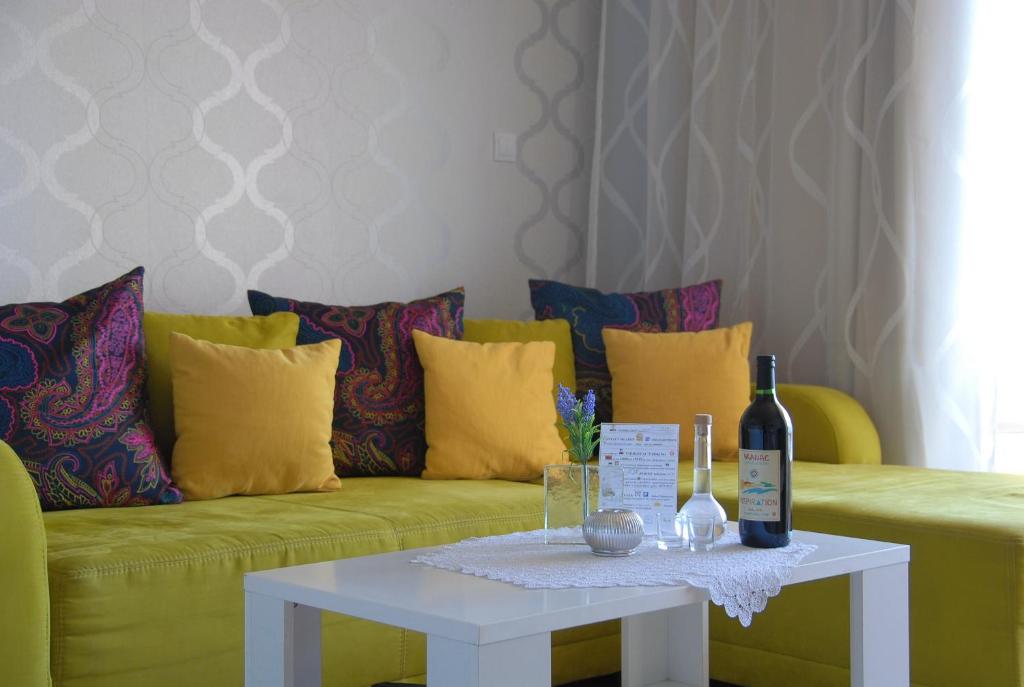 Posezení v ubytování Apartments Inspiration
