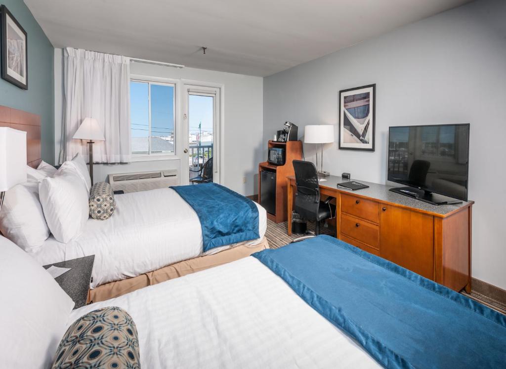 Rockland Harbor Hotel - Due Letti Queen Size Con Balcone E Vista Sul Porto